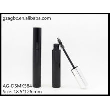 Glamour & vide plastique rond Tube Mascara AG-DSMK584, AGPM emballage cosmétique, couleurs/Logo personnalisé